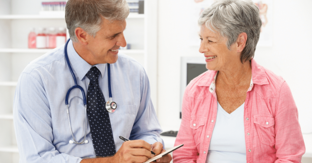 Doctor and female patient